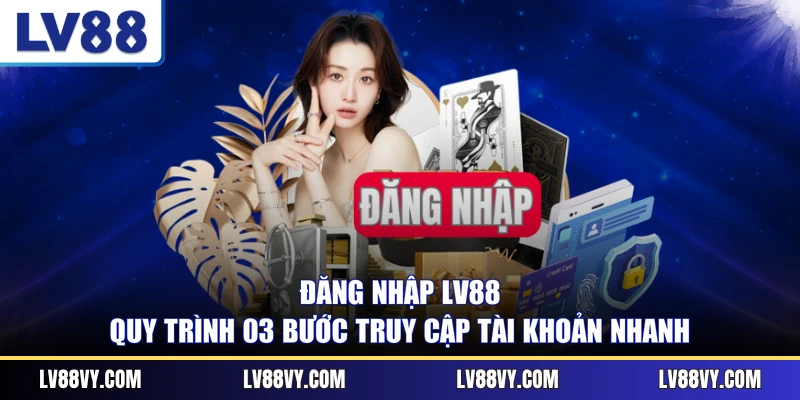Đăng Nhập LV88 - Quy Trình 03 Bước Truy Cập Tài Khoản Nhanh
