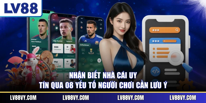 Nhận Biết Nhà Cái Uy Tín Qua 08 Yếu Tố Người Chơi Cần Lưu Ý