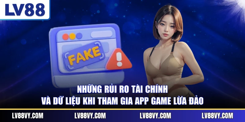 Những rủi ro tài chính và dữ liệu khi tham gia app game lừa đảo