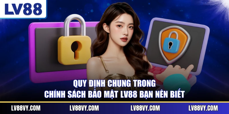 Quy định chung trong chính sách bảo mật LV88 bạn nên biết