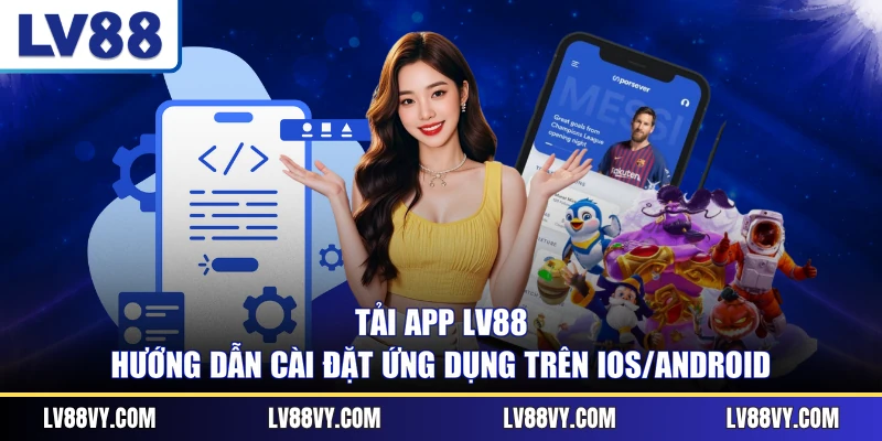 Tải App LV88 - Hướng Dẫn Cài Đặt Ứng Dụng Trên iOS/Android